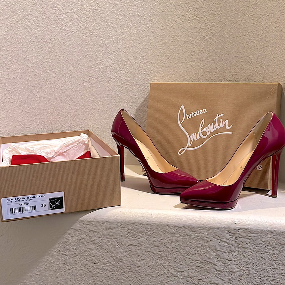 Pigalle Plato 120 patent calf
